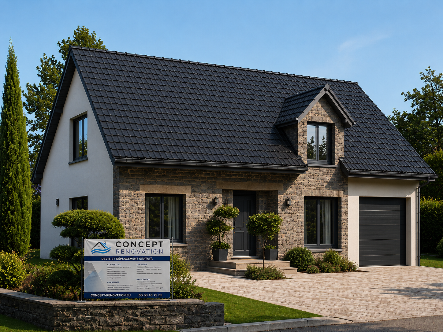 Travaux de rénovation – peinture et finitions